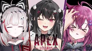 【APEX LEGENDS】ranked with dtto & juno !!【#VSPOEN #AryaKuroha】