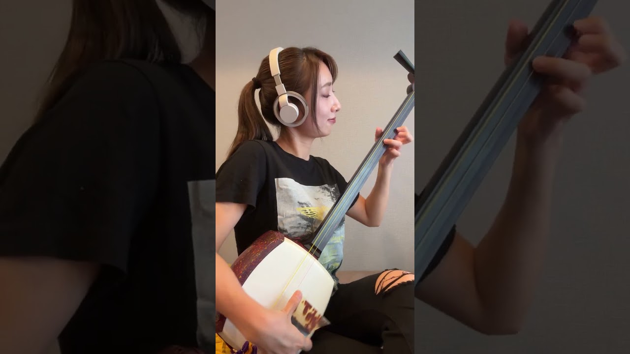 Seek & Destroy 三味線で弾いてみた #shamisen #metallica #駒田早代 #ギターリフ #guitar