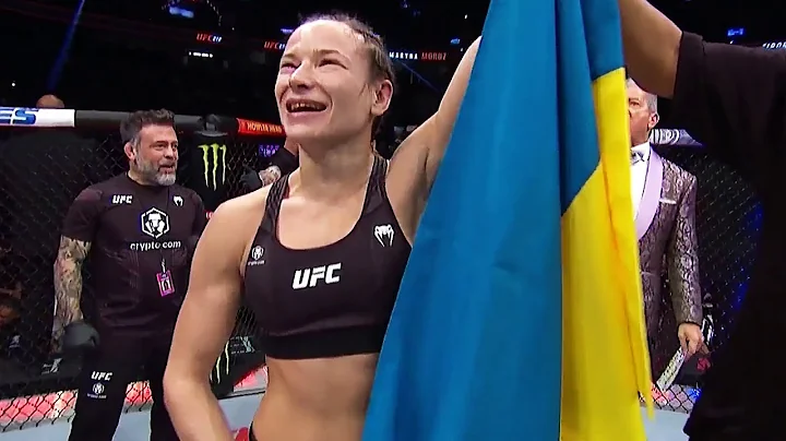 UFC 272: Maryna Moroz Octagon Interview
