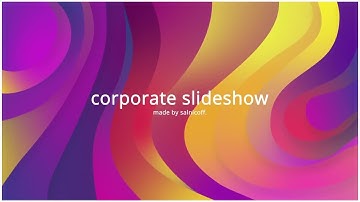 Modern Corporate Slideshow After Effects Templates