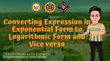Converting Exponential to Logarithmic and Vice Versa | Logarithmic Functions | Algebra | Precalculus