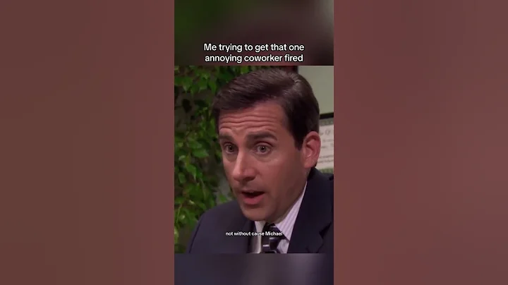 Me trying to get my one annoying coworker fired