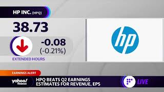 HP earnings beat on top and bottom lines