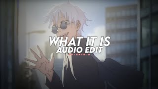 what it is - doechii ft. kodak black [edit audio]