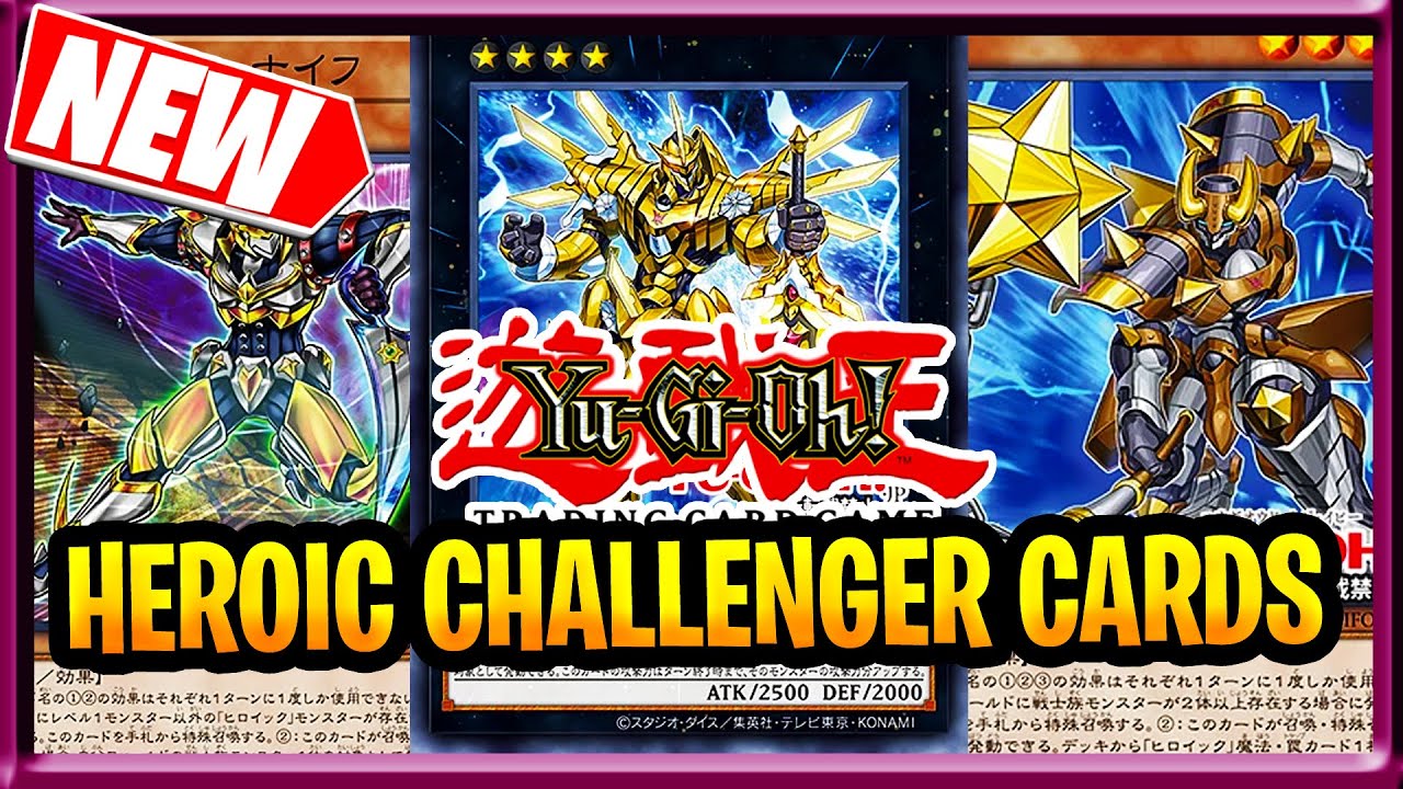 YuGioh New Cards 2022 Dimension Force YuGioh NewHeroic Challenger Cards
