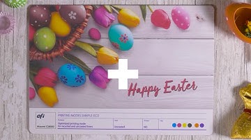 Different printing modes capabilities with EFI Nozomi