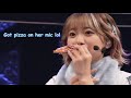 [ENG SUB] Aikyan and Shuka Eating Pizza on Stage [Aqours]