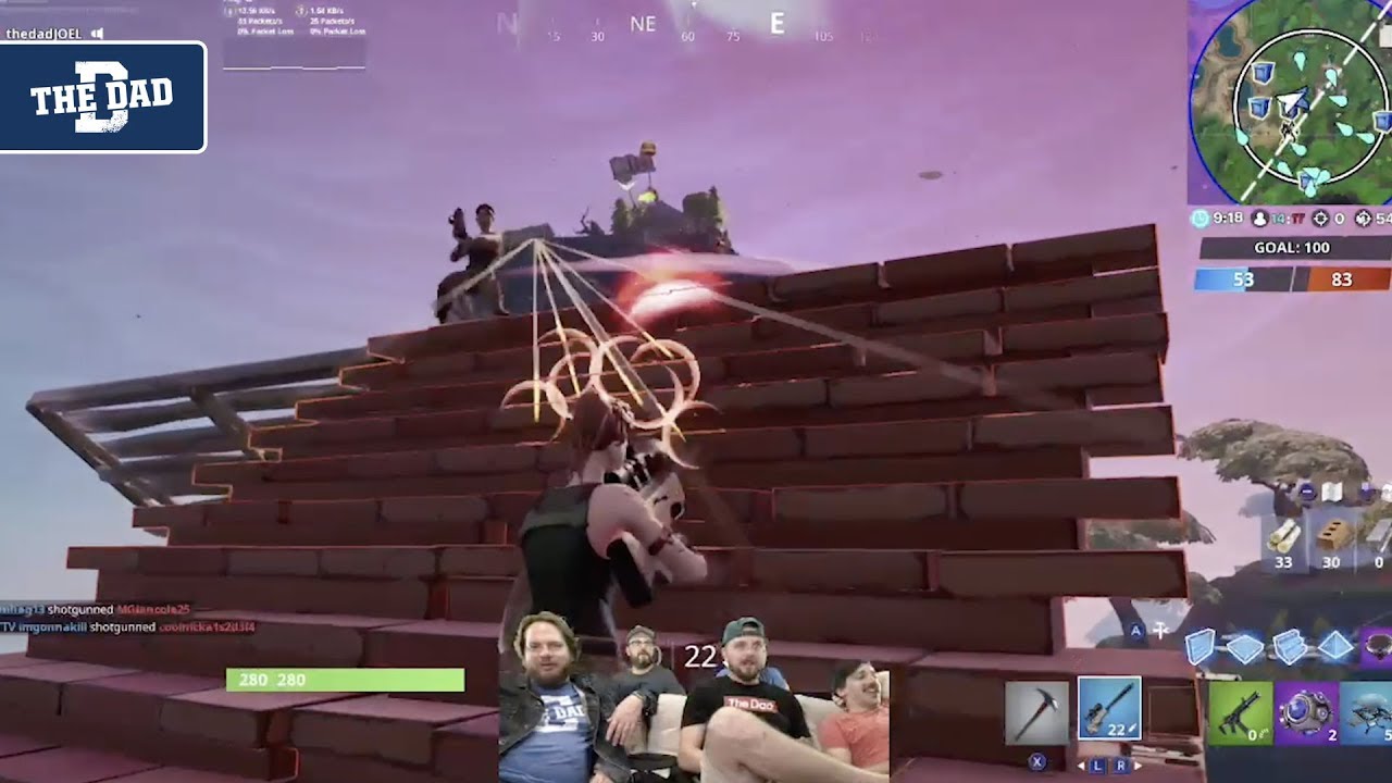 Dad Plays Fortnite For The First Time | Video Games