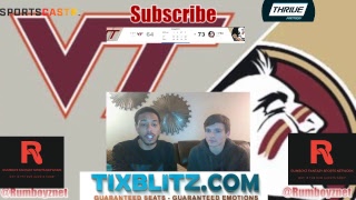 Virginia Tech vs. Florida State Live stream play by play and reactions!
