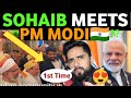 Pak youtuber sohaib chaudhary meets pm modi in uae mandir inauguration 1st time in youtube history