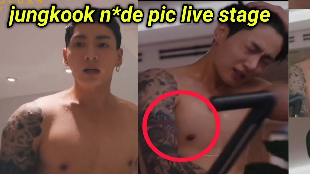 [ live video ] jungkook nude live on stage 🤯 || bts jungkook shirtless clip live stage|| 🥵 - YouTube