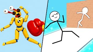 🤣3×3 Best Games Ragdoll Break IQ:999 🆚 Freaky Stan IQ:1 & Through The Wall Android/iOS Gameplay screenshot 1