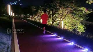 Seekway Light-Sensing Interactive Running Track