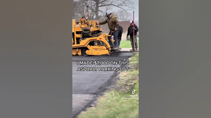 What’s the best side hustle? How to make money! #Asphalt #GeneralContracting￼ #sidehustle￼