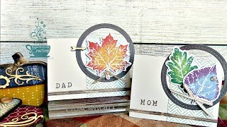 Thanksgiving Place Cards | Rock-N-Roll Stamping Technique