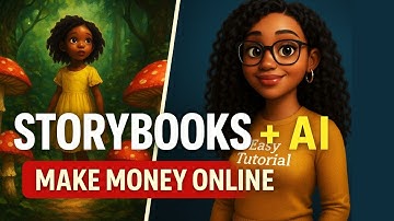 How to create storybooks with AI for FREE and actually make MONEY Online(Step-by-Step Tutorial)