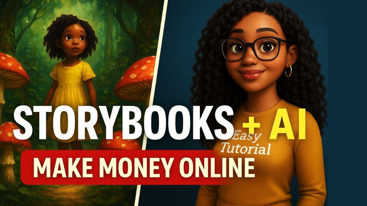 How to create storybooks with AI for FREE and actually make MONEY ...