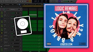 Y2k & bbno$ - Lalala Logic Pro Remake (Hip-hop Template) – logicxx