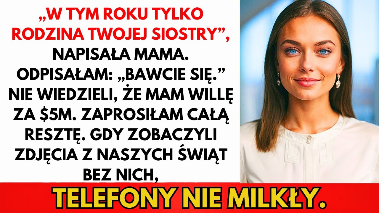 Wykluczono Mnie Ze Świąt, Więc Zaprosiłam Wszystkich Do Mojej Willi Za $5M