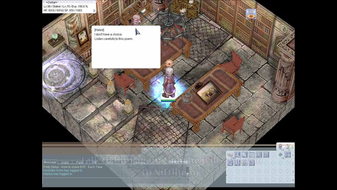 Ragnarok Online - Shadow Chaser Job Change Quest [iRO Chaos]