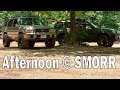 Lifted r50 pathfinder  stock xterra play at smorr