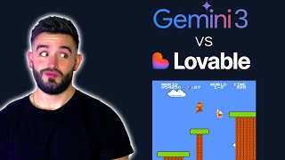 طلبت من الذكاء الاصطناعي Gemini 3 Antigravity وLovable برمجة لعبة Super Mario (كانت نتائج الاختبا... screenshot 1