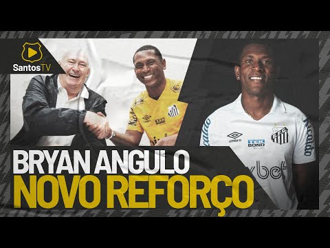 Santos anuncia a contratação do atacante Bryan Angulo - Lance!