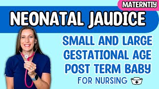 Newborn Conditions (SGA, Premature, LGA, Postterm, Neonatal Jaundice)