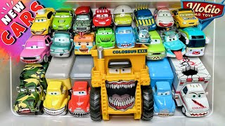 Disney Pixar Cars Unboxing Review Lightning Mcqueen, Tow Mater, Doc Hudson, Sally Carrera, Cruz