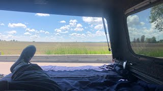 Tacoma truck bed camper-DIY setup