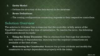 Resolving Dependency Injection Issues in TypeScript with Tsyringe and TypeORM