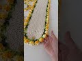 Trilho de mesa tulipas de crochê passo a passo caminho de mesa tulipas de crochê