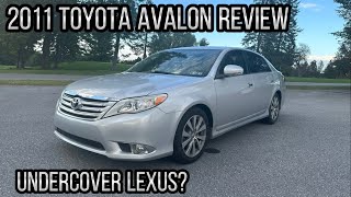 2011 Toyota Avalon review, the last true Avalon