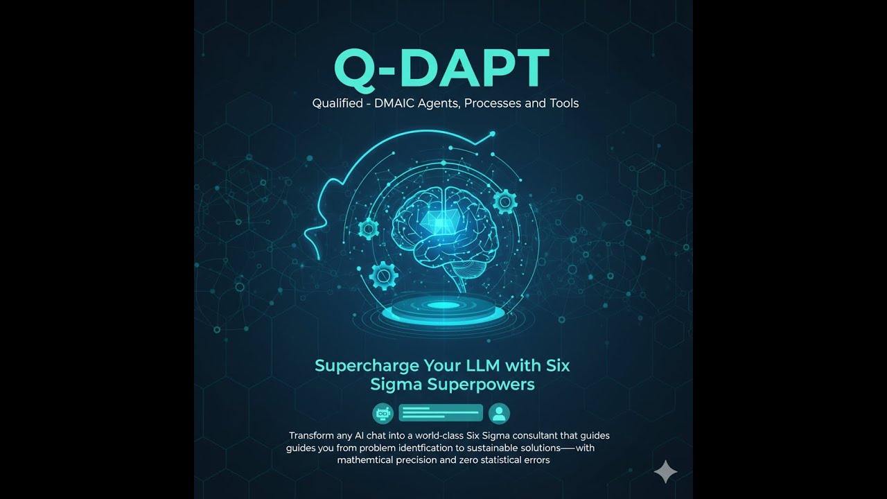 Q-DAPT: The USB-C to Supercharge Your LLM with Six Sigma Superpowers