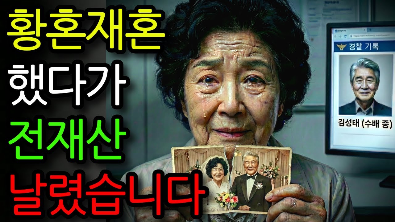 황혼 재혼 했다가 패가망신 했습니다 | 노후사연 | 시니어사연 | 오디오북 | 실화사연 |