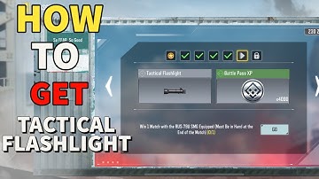 HOW TO GET TACTICAL FLASHLIGHT IN CODM