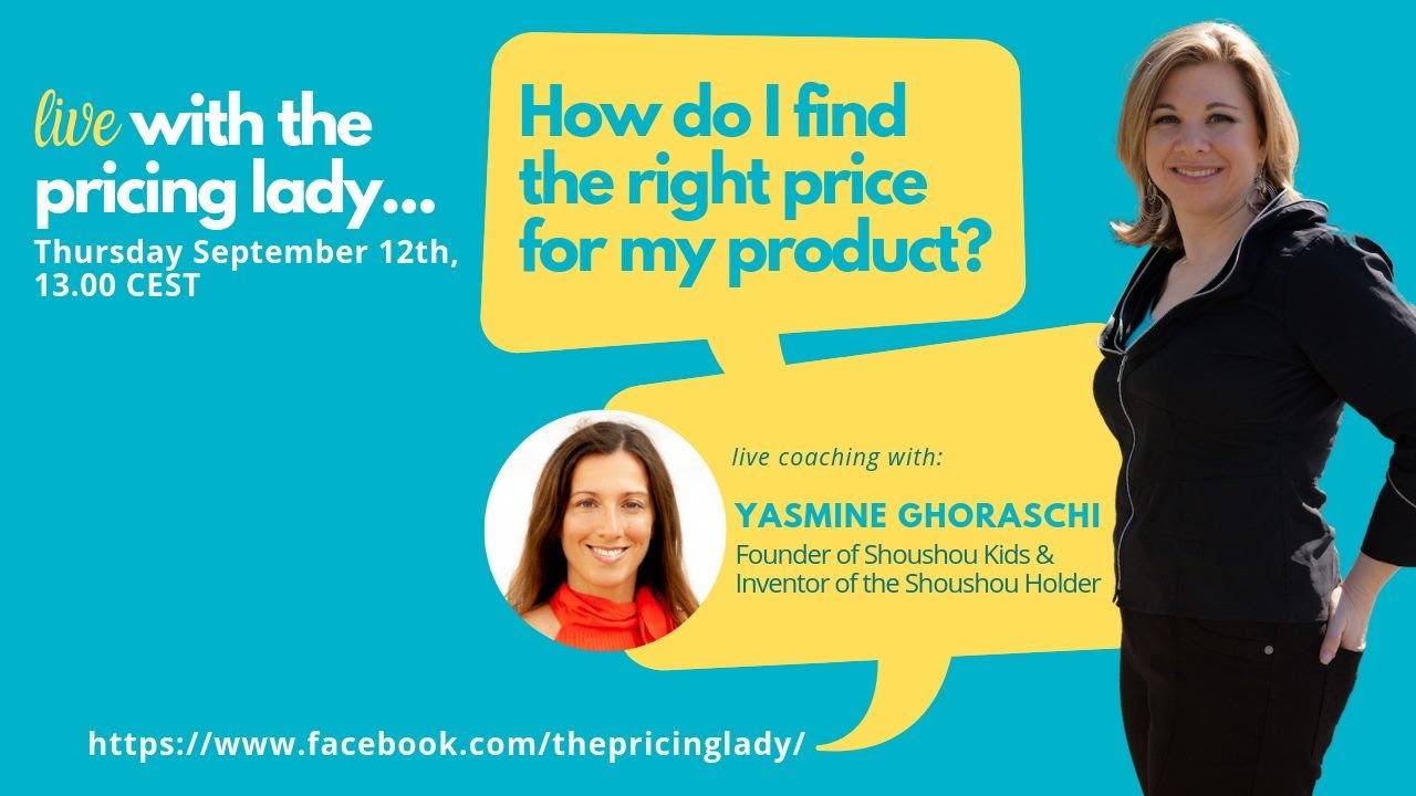 E06 Live with the Pricing Lady: Live Coaching Yasmine Ghoraschi
