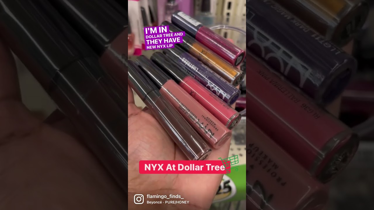 Shop With Me at Dollar Tree~ NyX Lipsticks