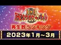 【公式】カラオケバトル再生数ランキングベスト10(2023-01-03)