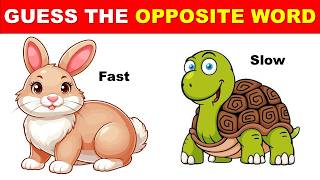 🧠 Can You Pass This Ultimate Opposite Words Quiz? 📚 50 Trivia Questions | Quiz Titans