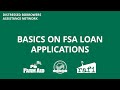 Basics on FSA Loan Applications (DBAN Gathering Training)