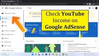 How to View YouTube earnings in Google AdSense (2022)