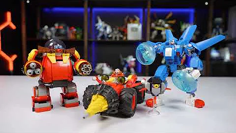 I Built LEGO Mario vs Sonic Mechs