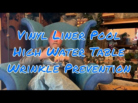 Ask the Pool Guy: Swimming Pool Resources Vinyl Liner Pool High Water Table Floating Liner Wrinkles