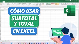 Cómo usar total y subtotal en Excel | Tutorial Excel