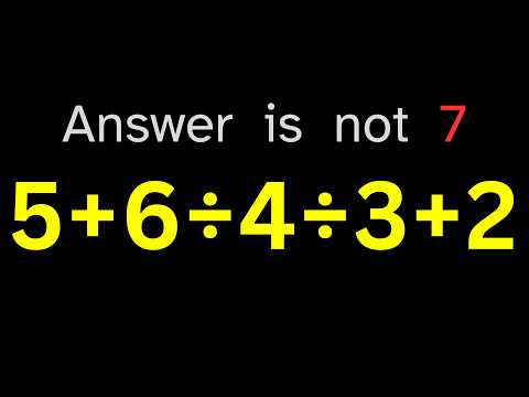 Only a REAL Math GENIUS Can Solve This 3rd Grade Math Problem Most Adults Get So WRONG!