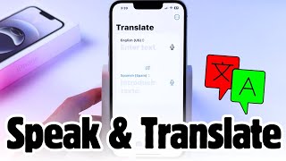 iPhone 16e Guide - Using the Translate App for Conversations screenshot 5