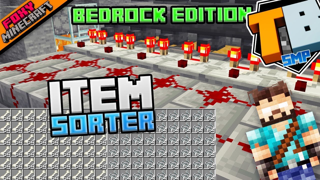 ITEM SORTER | Truly Bedrock [1-10] | Minecraft Bedrock Edition SMP