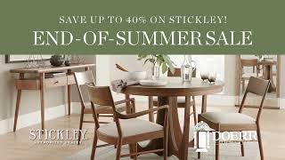 Stickley End of Summer Sale