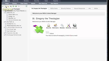 MODx CMS - Introduction and Basic Editing